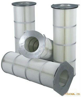 Anti Static Cartridge Filter - Cotton, 15-20 Inch Length | Custom Sizes, High Durability, Excellent Stability Against Hot Gas Attack