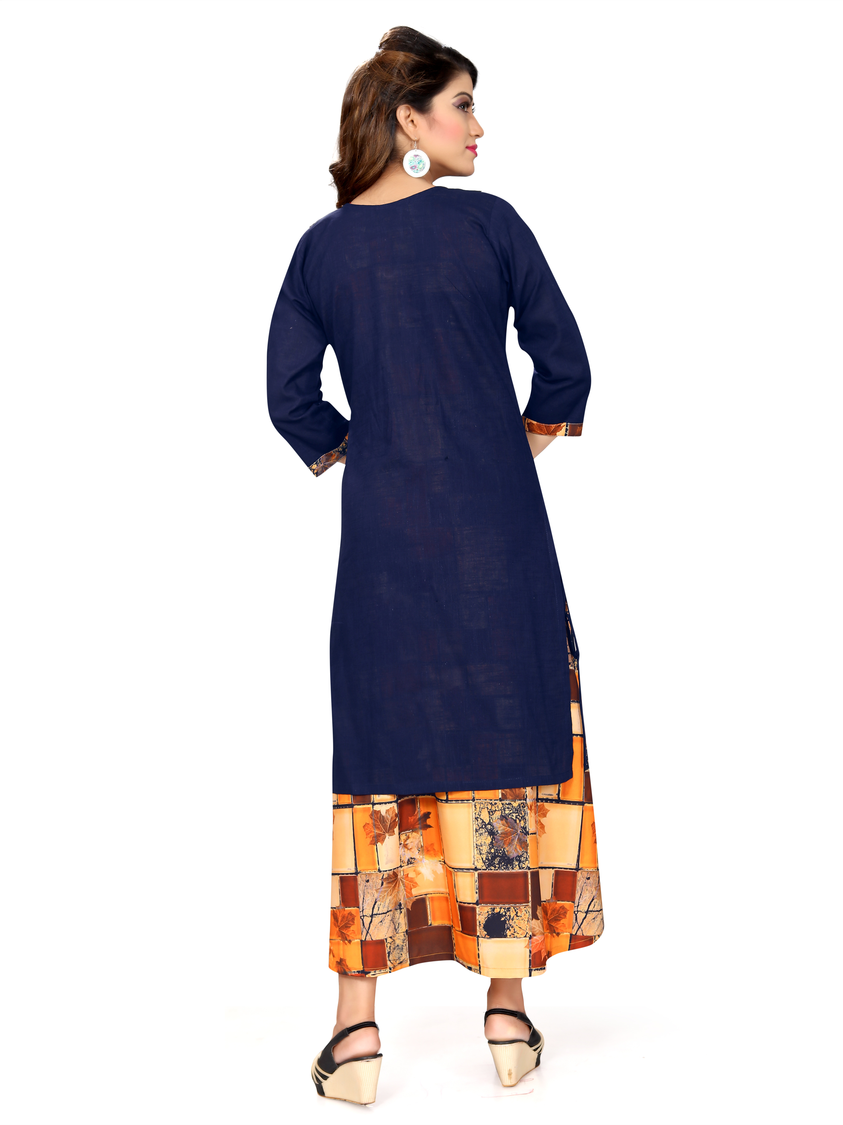 Blue Trendy Kurtis
