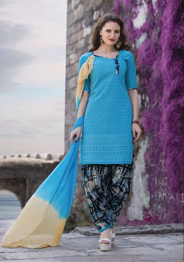 surat cotton dress material Ganga Fashion Aiyanae 4694 Premium Cotton Dress Material