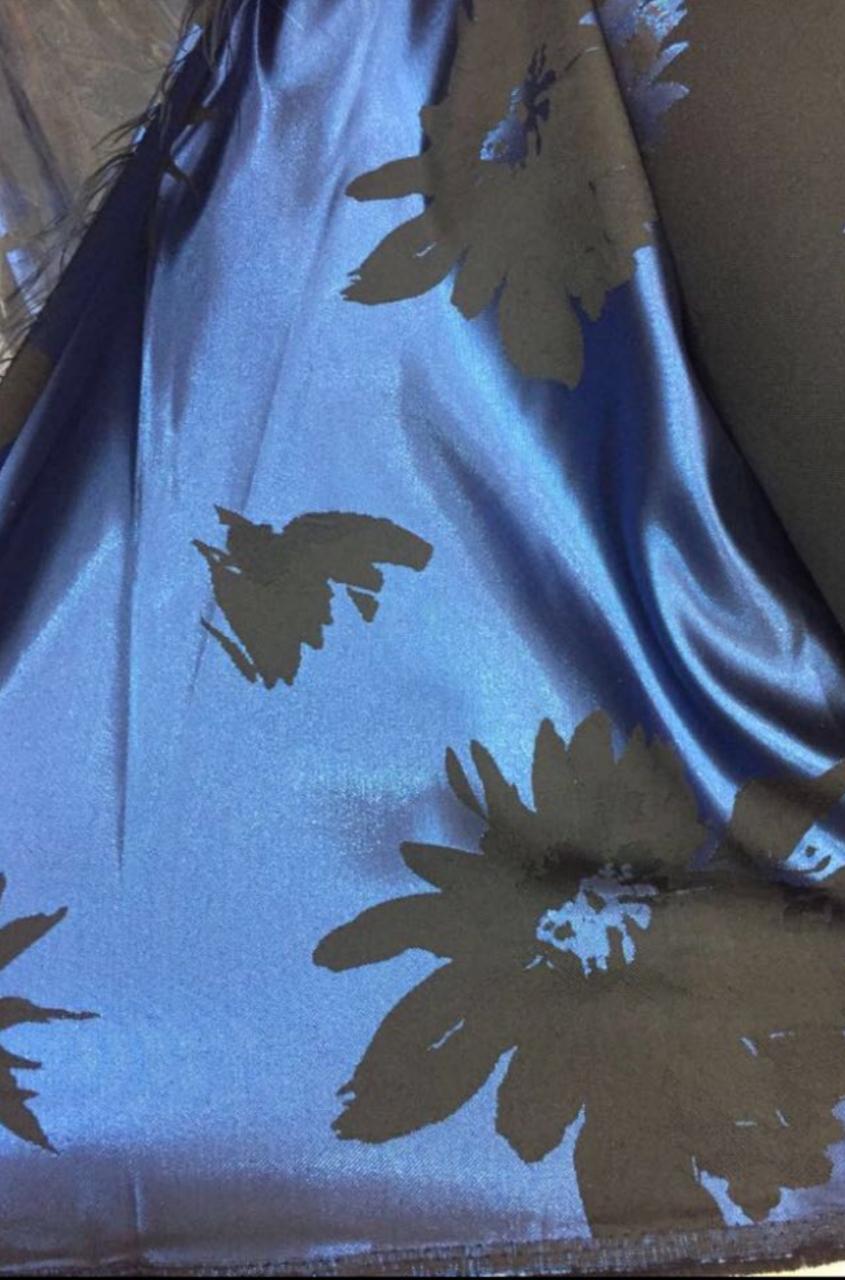 Black Jacquard Garments Fabrics