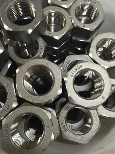 Heavy Hex Nut - Stainless Steel, 5-20 Grams Weight | Silver Finish, Durable Design