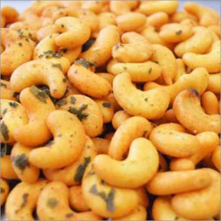 Kaju Biscuit - Wheat Flour & Cashew Nuts Blend, 100g Yellow Snack with 6-Month Shelf Life