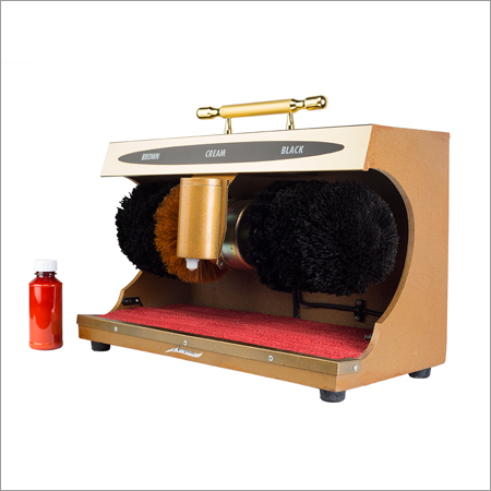 Manual Electrical With Sensor Shoe Polish Machine