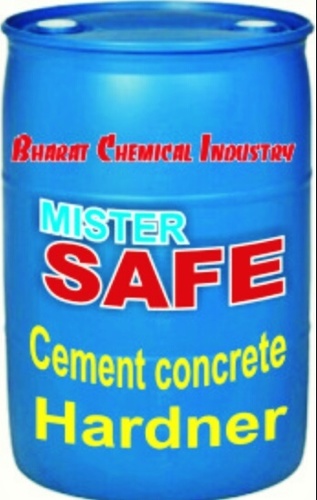 Cement Concrete Hardener - Silicate Liquid, 20 Liters Barrel , Glossy Blue Finish, 24 Hours Drying Time