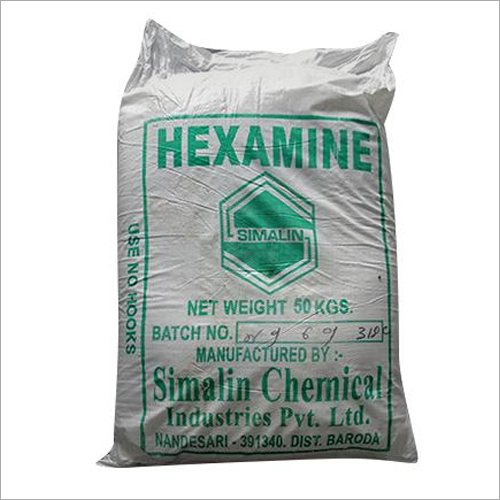 Hexamine एक कार्बन यौगिक है जो आमतौर पर रासायनिक उद्योगों में उपयोग किया जाता है। इसे ऊर्जा स्रोत और रसायन निर्माण में एक महत्वपूर्ण घटक के रूप में देखा जाता है।
