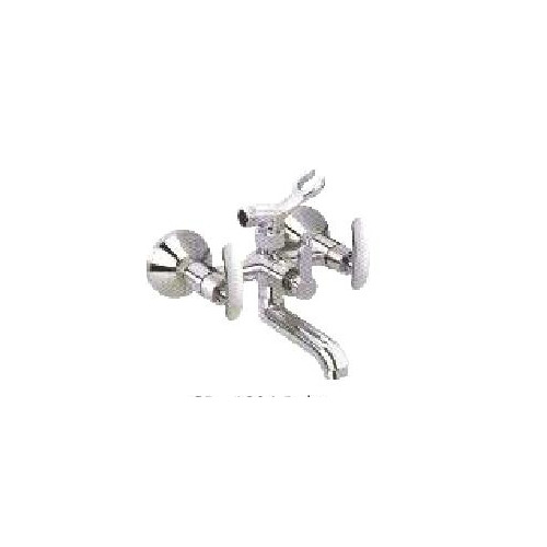 हैंडल के साथ ब्रास वॉल मिक्सर