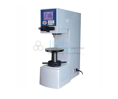 Brinell Hardness Tester - Max Testing Height 254 mm, Depth of Throat 150 mm, Machine Height 860 mm | Hydraulic Power Pack, 14x Optical Magnification, 0.01mm Micrometer Accuracy