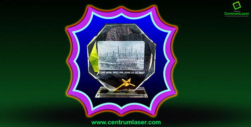 3D Crystal Corporate Award
