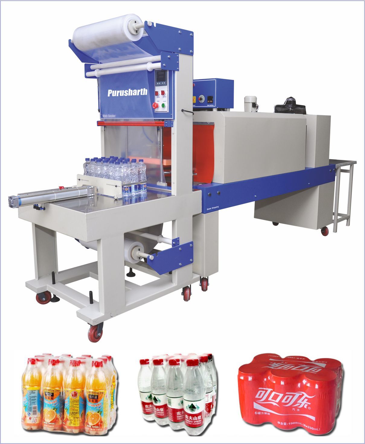 Water Bottle Shrink Wrapping Machine - Automatic Grade: Semi-automatic