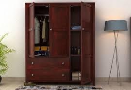 Machine Made Modern Wooden Wardrobe