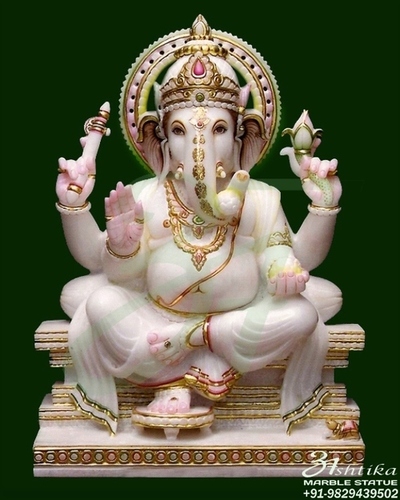 मार्बल भगवान गणेश की प्रतिमा