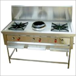 अंडर शेल्फ के साथ हाई एफिशिएंसी 3 बे चाइनीज