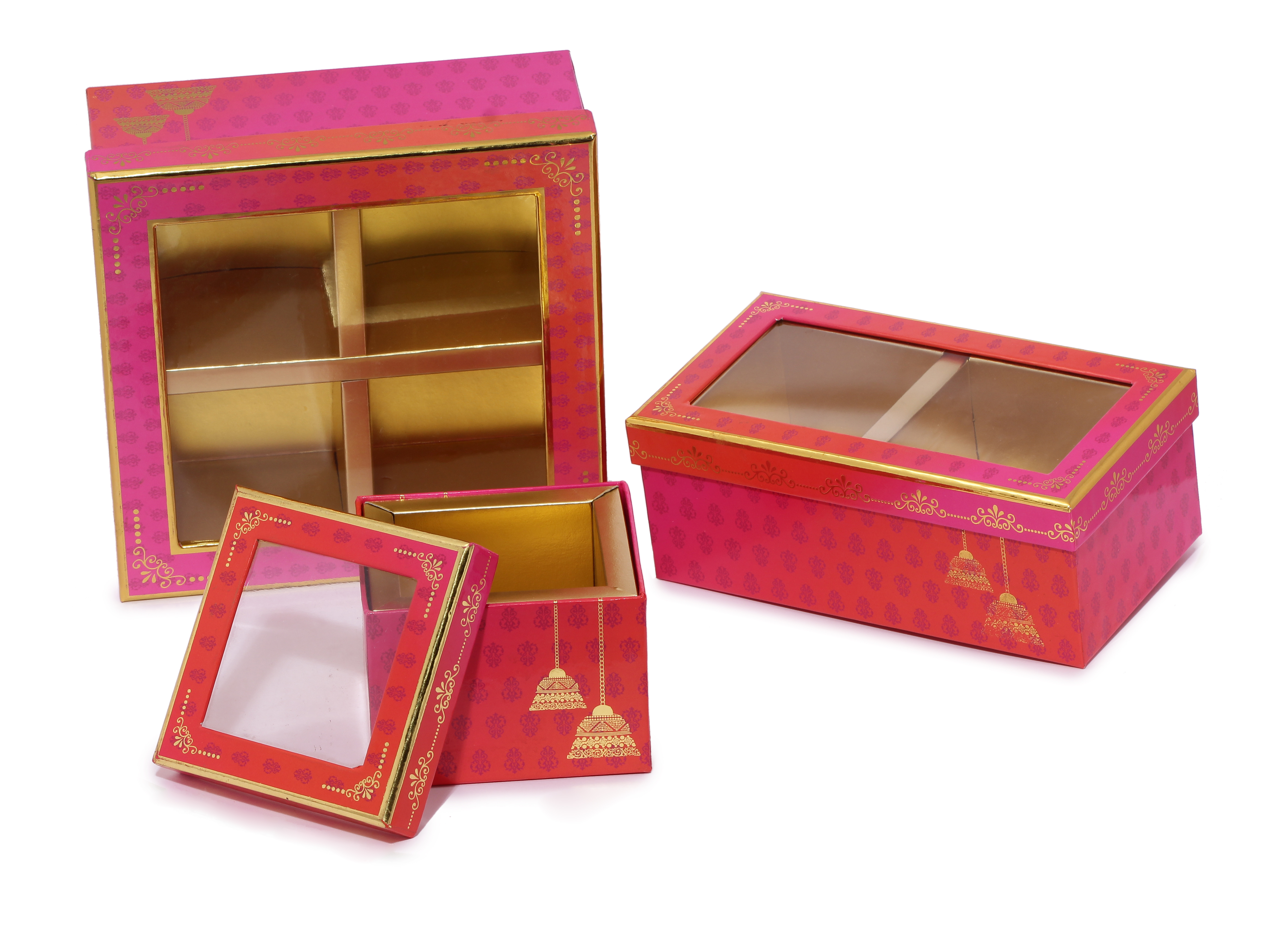 Spl Ladoo 4 Pc Fancy Packaging Box