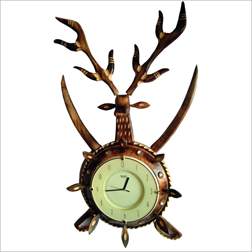Brown Designer Table Clock