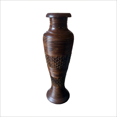 Decorative Wooden Flower Vase