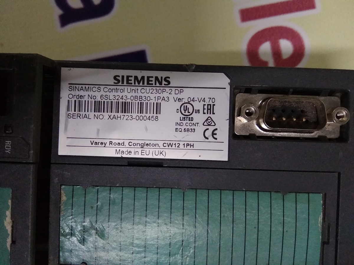 Ac Sinamics Control Unit