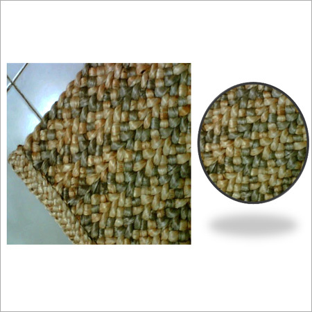 Golden Braided Rug
