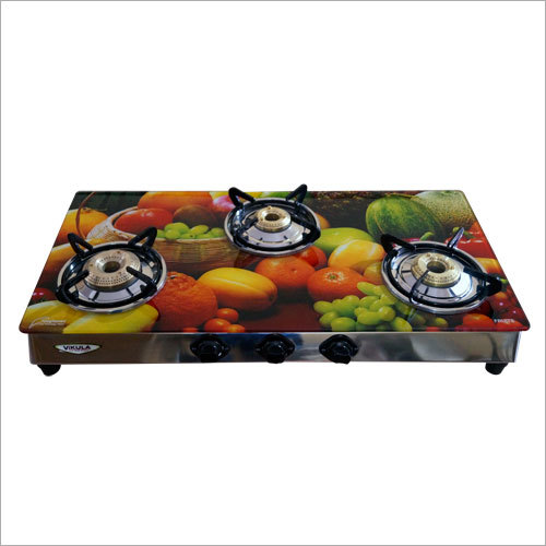 तीन बर्नर गैस चूल्हा