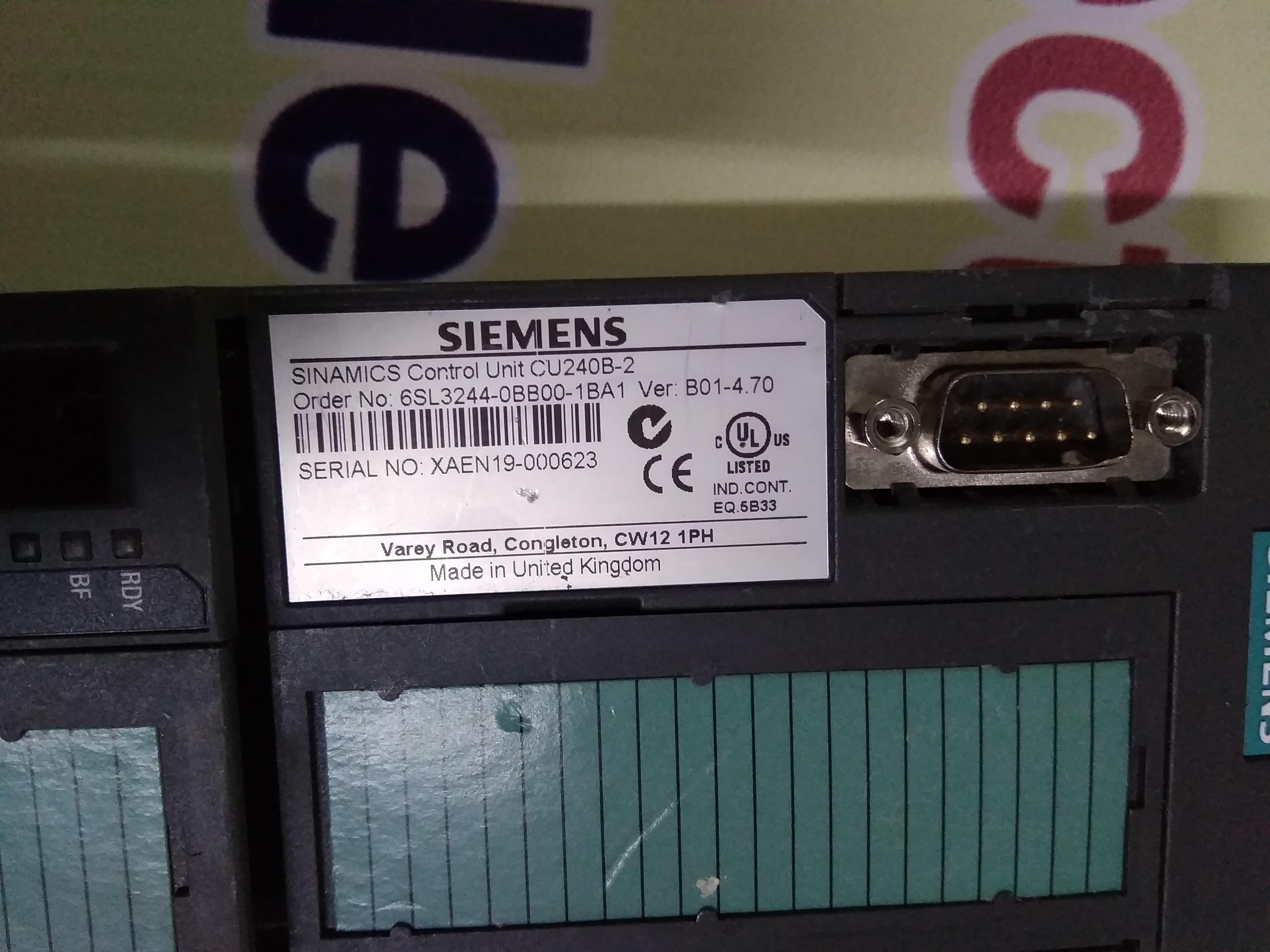 Sinamics Control Unit