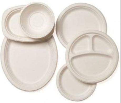 Semi Automatic Biodegradable Food Container Plates Making Machine