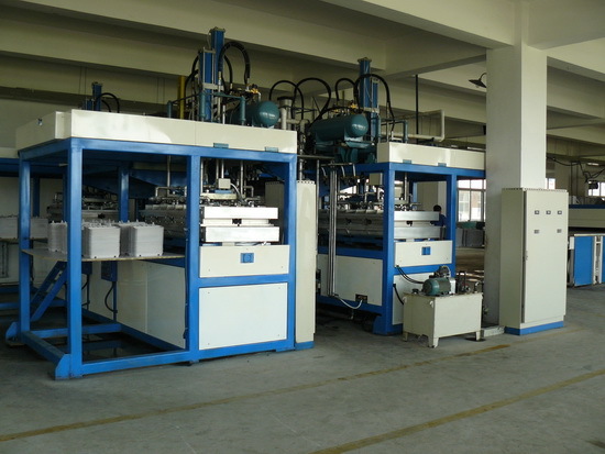 Semi Automatic Biodegradable Food Container Plates Making Machine