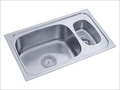 डबल बाउल स्टील सिंक