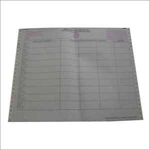 Blank OMR Forms