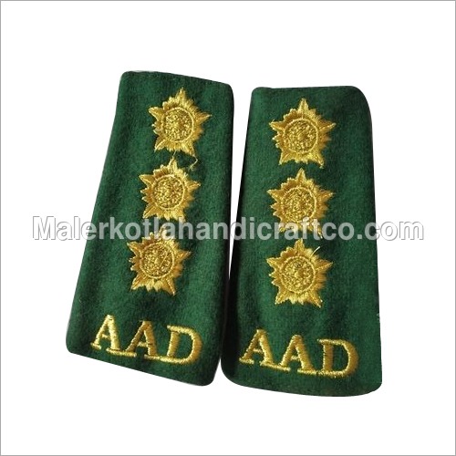 Army Shoulder Ranks - Woolen Material, Unisex, Green Color | Suitable for Rainy, Summer, Winter Seasons, Stylish Army Design