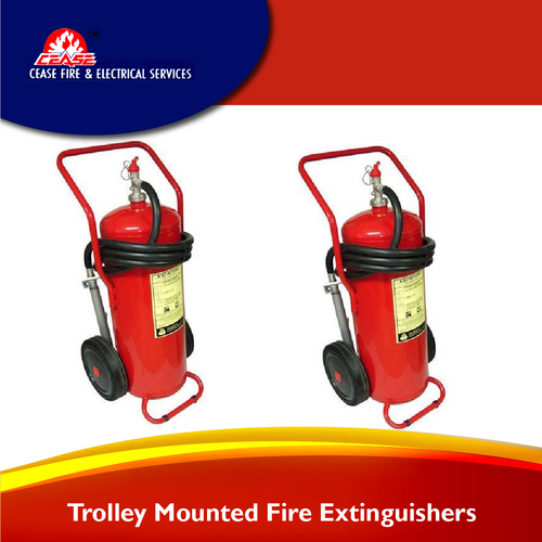 Upright and Trolley Mounted Fire Extinguishers - Versatile 9, 50, 150 Liter Capacity | Reliable Emergency Response Solution