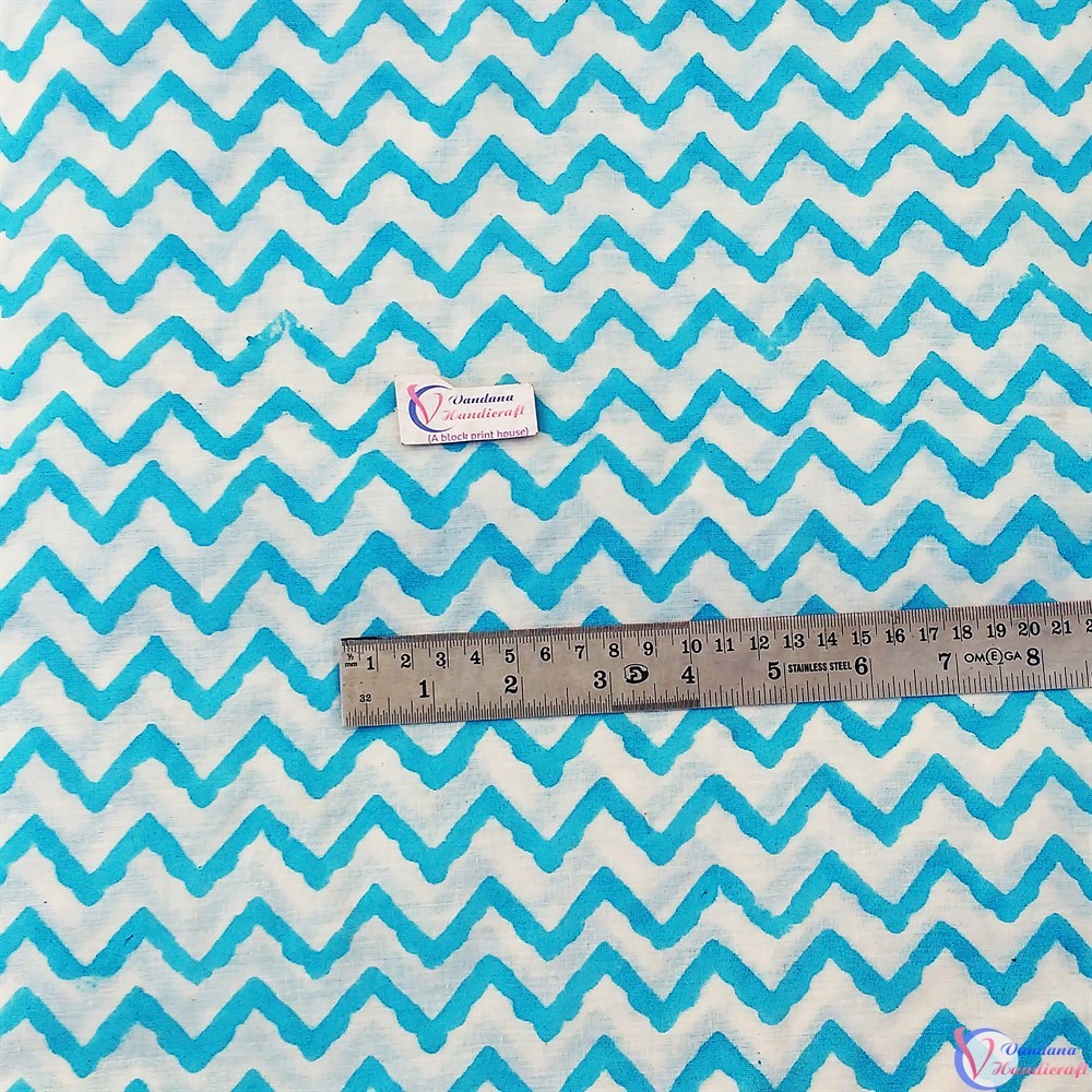 Washable Hand Block Printed Cotton Fabrics