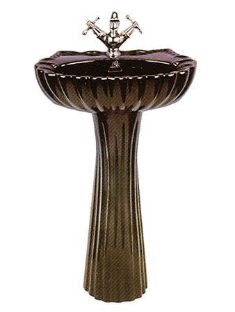 pedestal के साथ वाश बेसिन