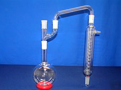 Borosilicate Glass Fluoride Distillation Apparatus