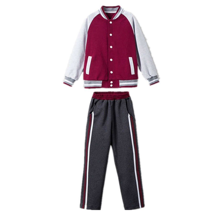 School Tracksuits - Polyester Fabric, Customized Size 6-18 Yrs | Unisex, Short Long Sleeve, Customer Logo Optional