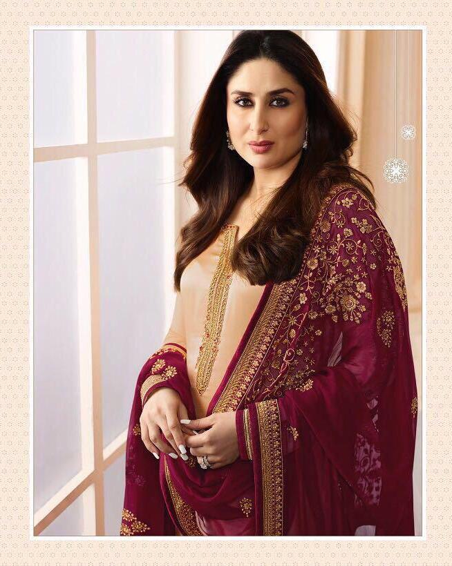 Cream Georgette Suits