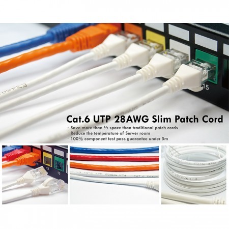 Cat6 Utp 28awg Patch Cord