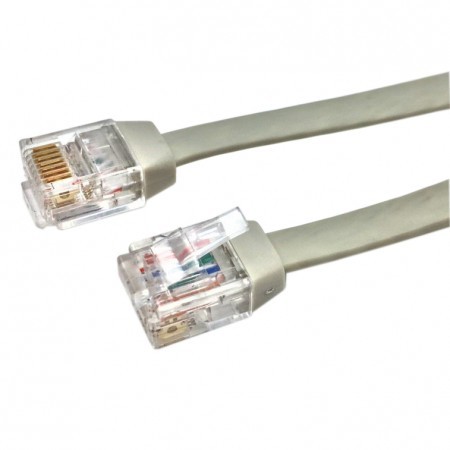 Cat6 Utp Flat Patch Cord Short Body Plug