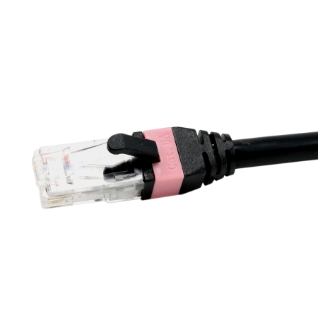 Cat6a 10g Utp 26awg Rj45 Patch Cable With Clips