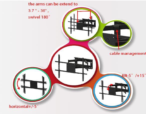 Imported Full Swing Wall Mount