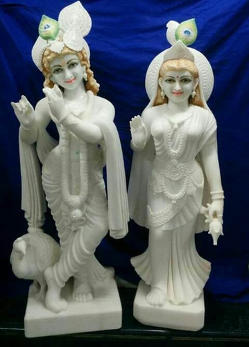 Polishing Radha Krishna