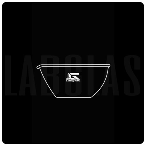 Evaporating Dish Flat Bottom With Spout