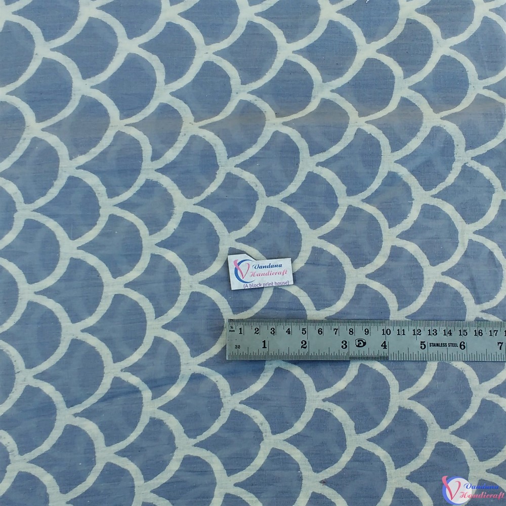 Cotton Jaipuri Fabrics - 100% Cotton, 10 Meter Length | Hand Block Printed, Multi-color, Casual Style, Smooth Texture, 44-45 Inch Width