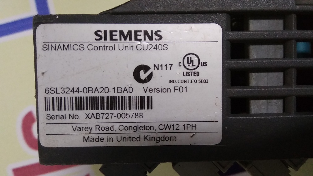 Sinamics Control Unit