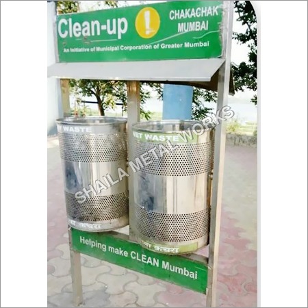 SS Street Garbage Bin