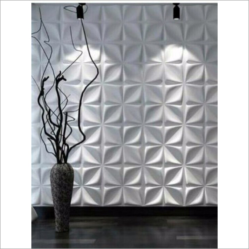 3D Wall Panel - Polystyrene Material, 12x12 Inch Size, Matte White Finish | Vibrant Design, Intricate Patterns, Easy Glue Installation