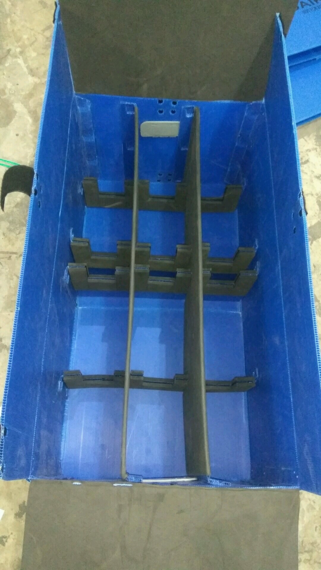 Blue Flexible Protective Packaging