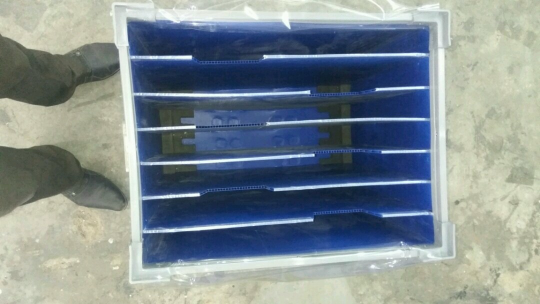 Blue Flexible Protective Packaging