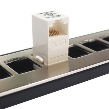 Cat5e Utp 90 Degree Inline Coupler