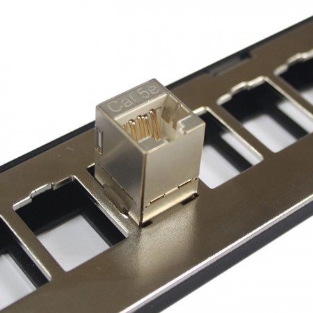Cat5e Ftp 180 Degree Inline Coupler