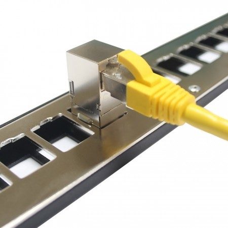 Cat5e Ftp 90 Degree Inline Coupler