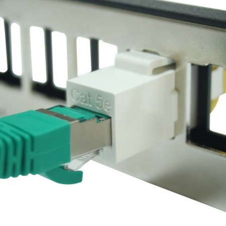 Cat5e Utp 180 Degree Inline Coupler